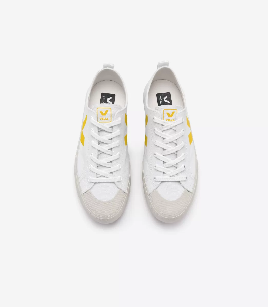 NOVA CANVAS WHITE GOLD YELLOW>VEJA Store