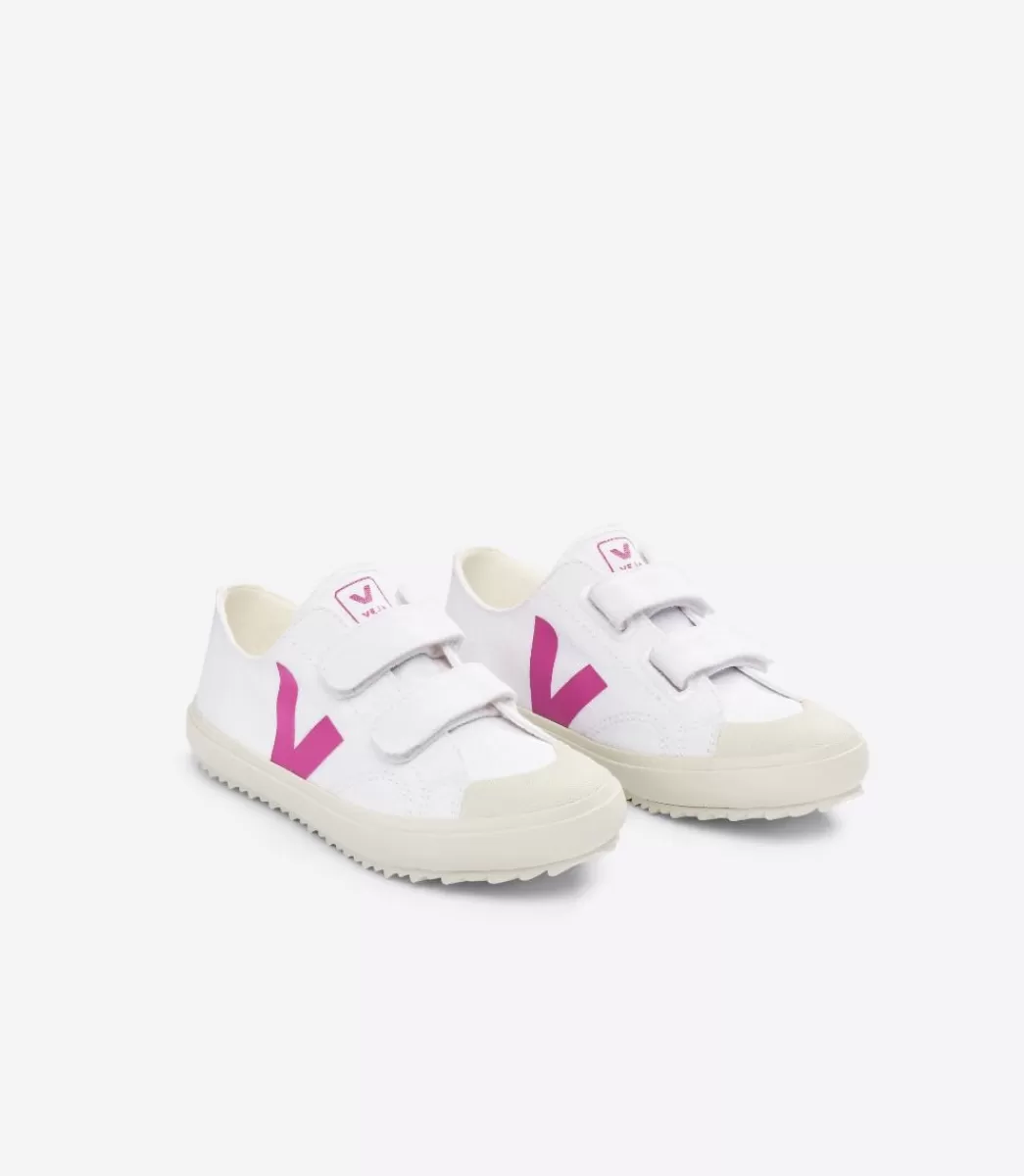 OLLIE CANVAS WHITE LOTUS>VEJA Clearance