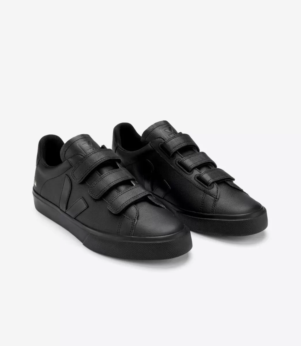 RECIFE LEATHER FULL BLACK>VEJA New