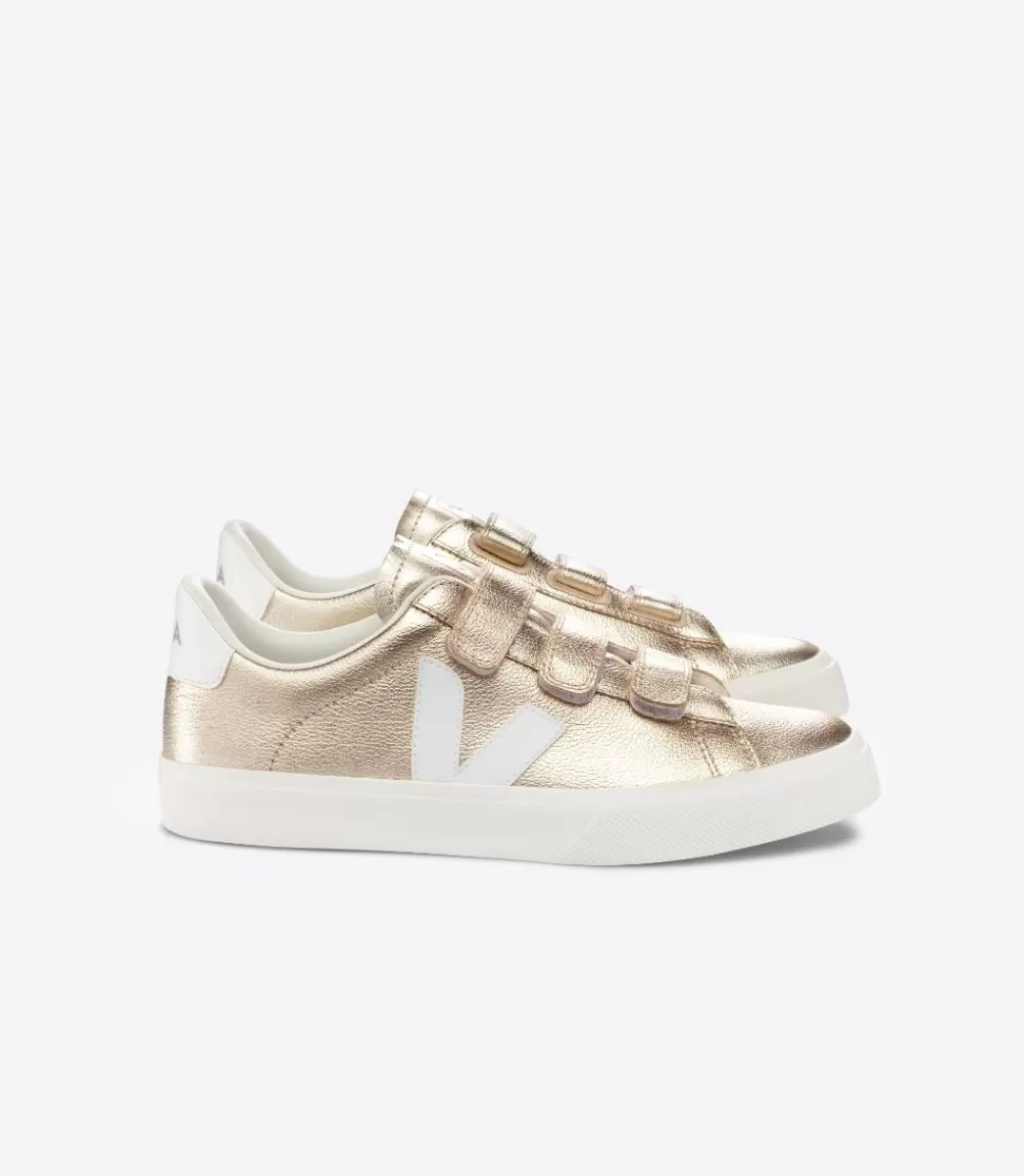 RECIFE LEATHER PLATINE WHITE>VEJA Fashion
