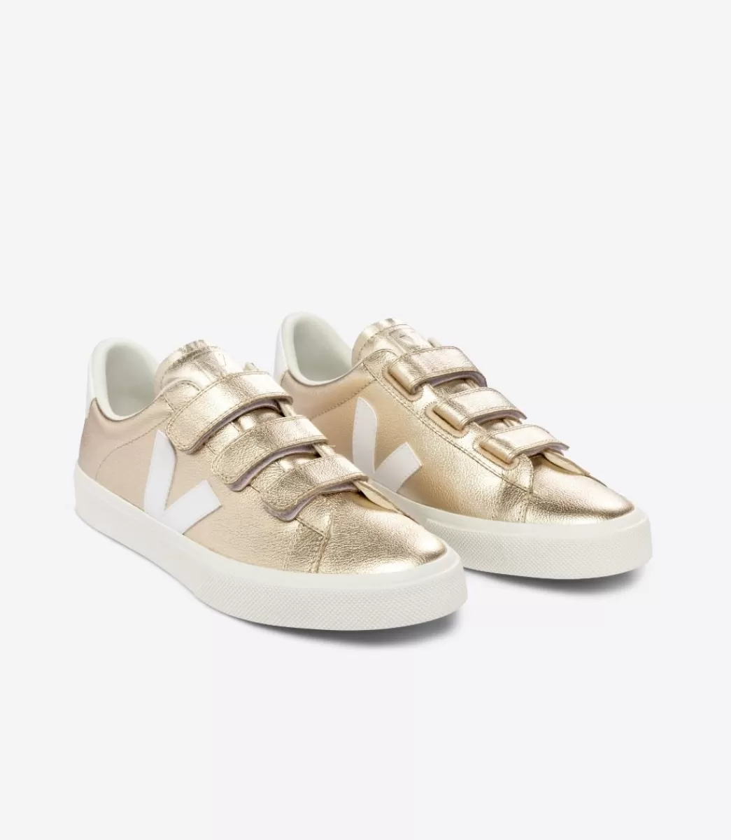 RECIFE LEATHER PLATINE WHITE>VEJA Fashion