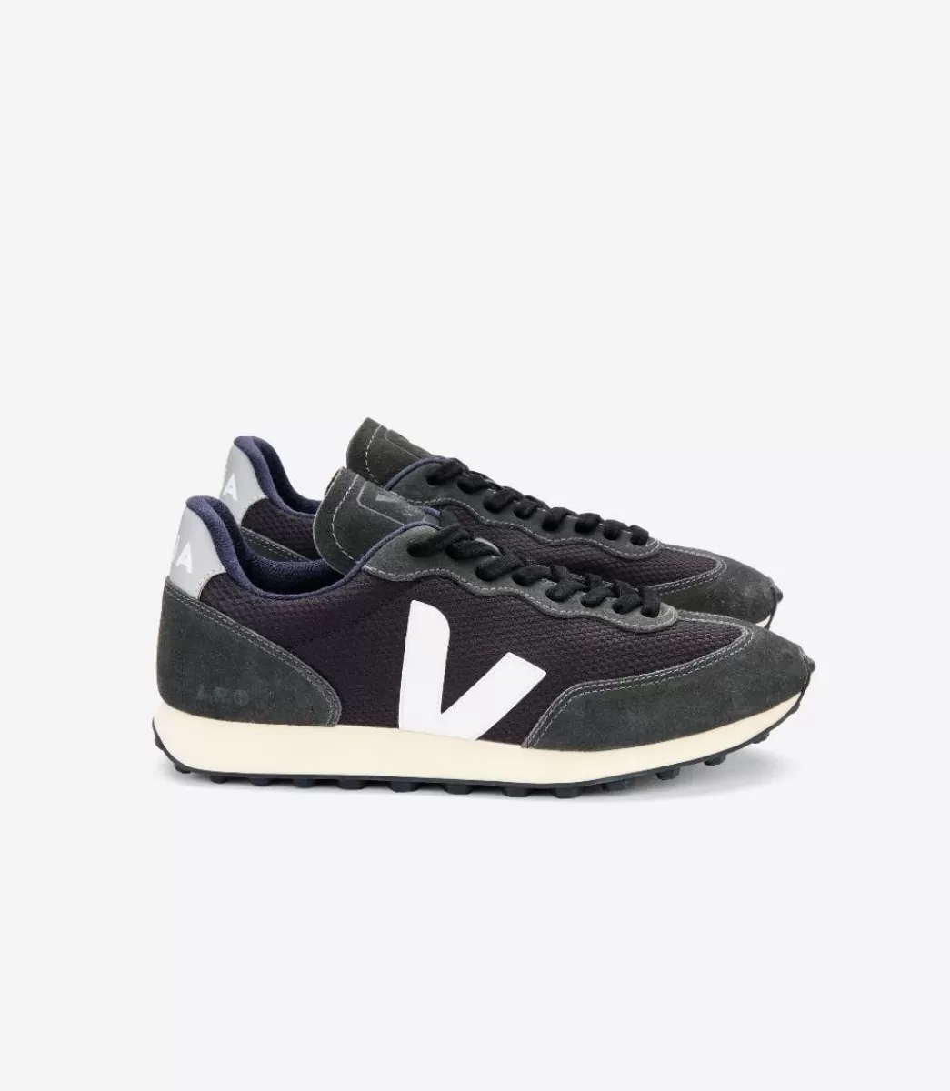 RIO BRANCO ALVEOMESH BLACK WHITE OXFORD GREY>VEJA Best Sale