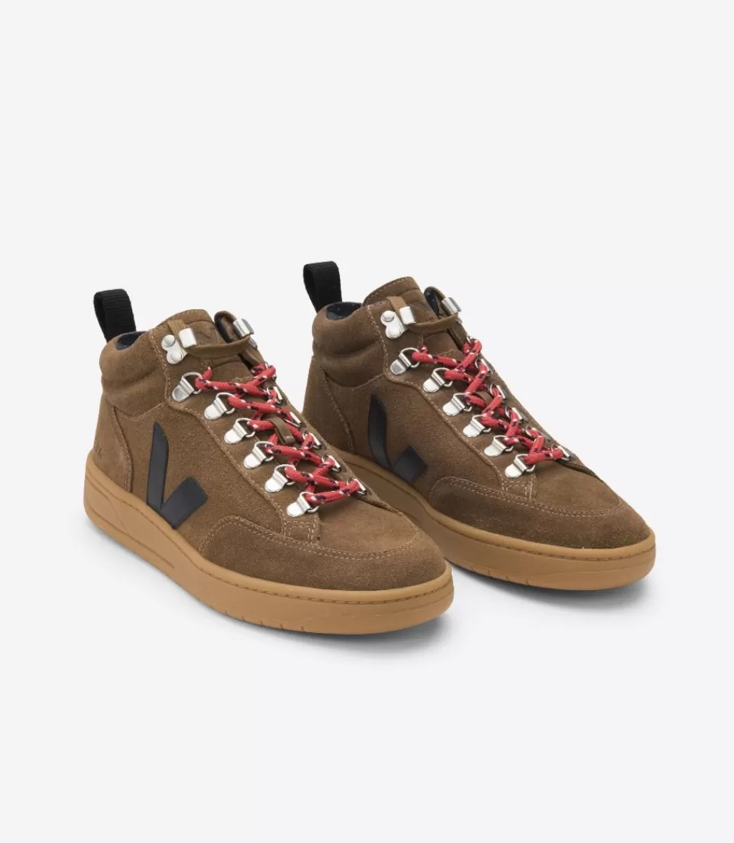 RORAIMA SUEDE BROWN BLACK NATURAL SOLE>VEJA Shop
