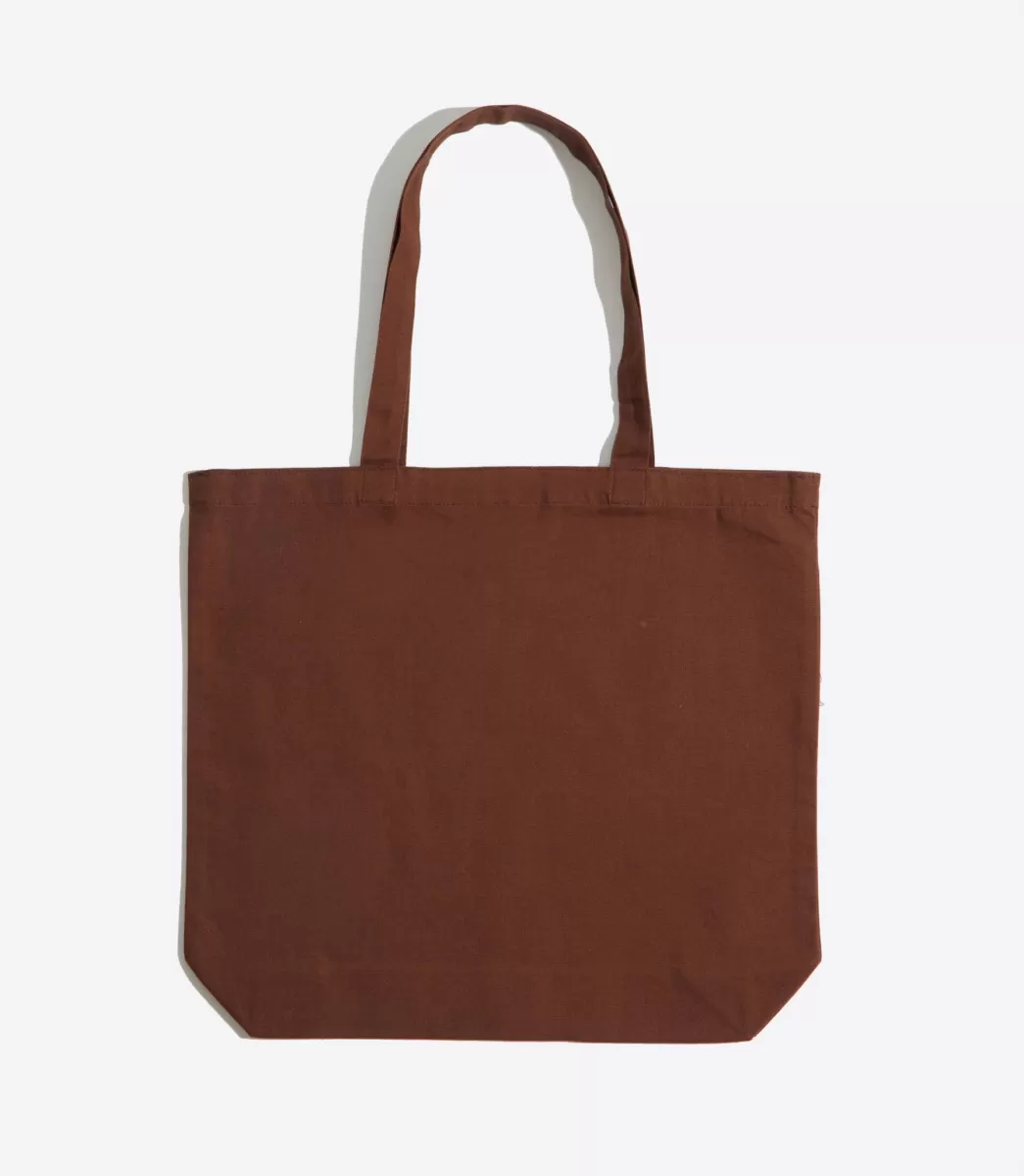 TOTE BAG COTTON CHOCOLATE>VEJA New