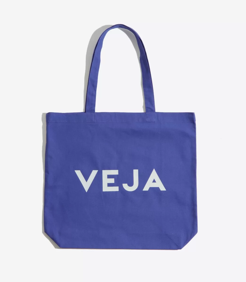 TOTE BAG COTTON INDIGO>VEJA Flash Sale