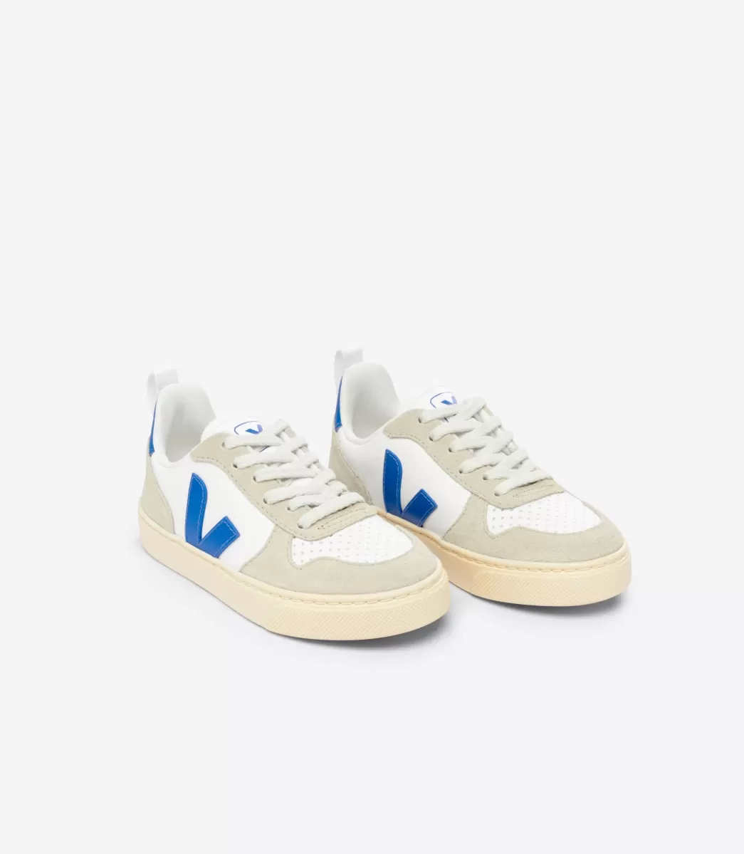 V-10 LEATHER WHITE PAROS ALMOND>VEJA Cheap