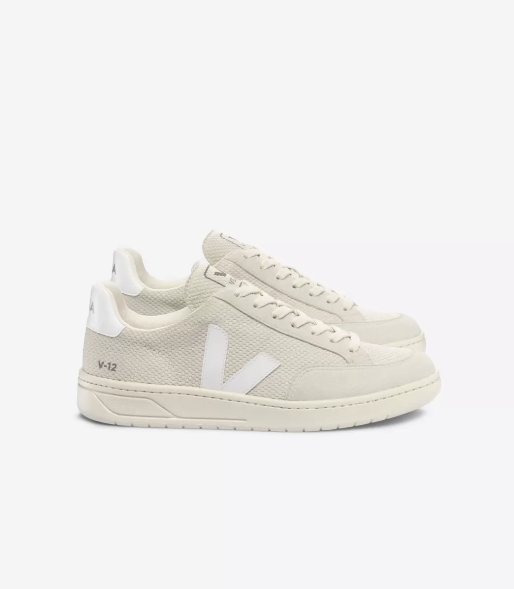 V-12 ALVEOMESH NATURAL WHITE>VEJA Fashion