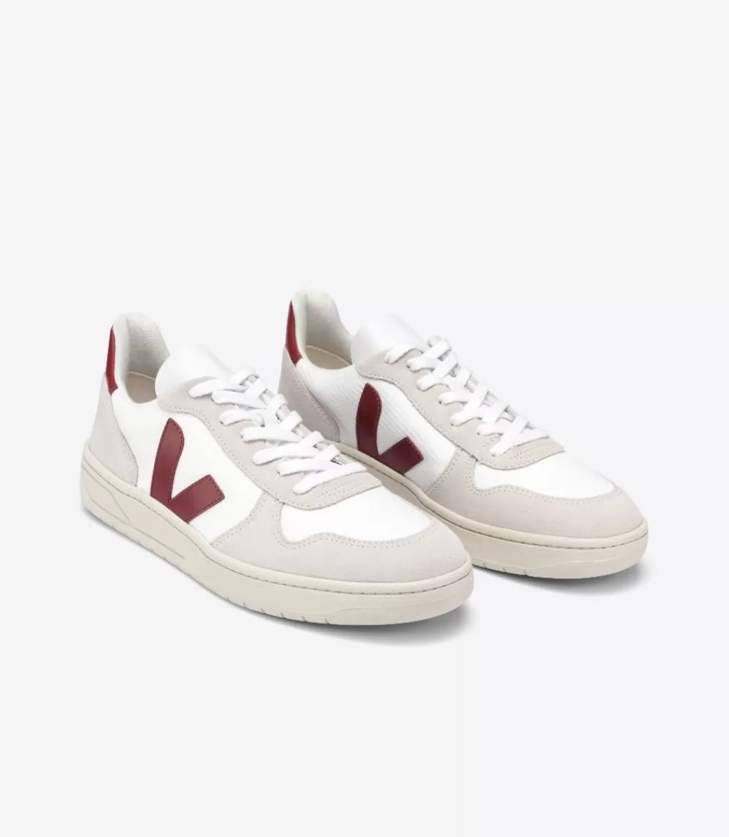V-10 B-MESH WHITE NATURAL MARSALA>VEJA Best Sale