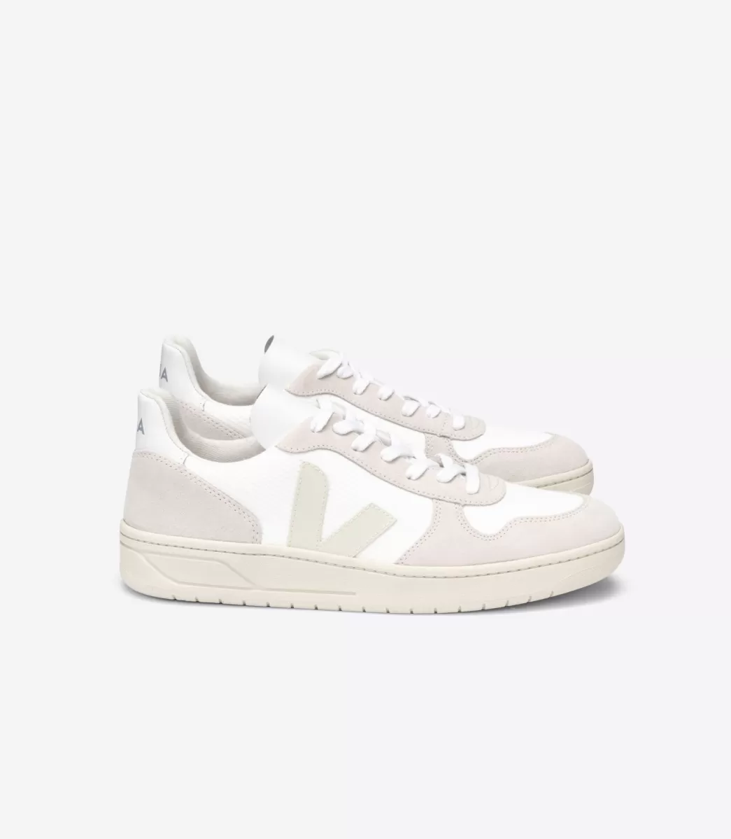 V-10 B-MESH WHITE NATURAL PIERRE>VEJA Best
