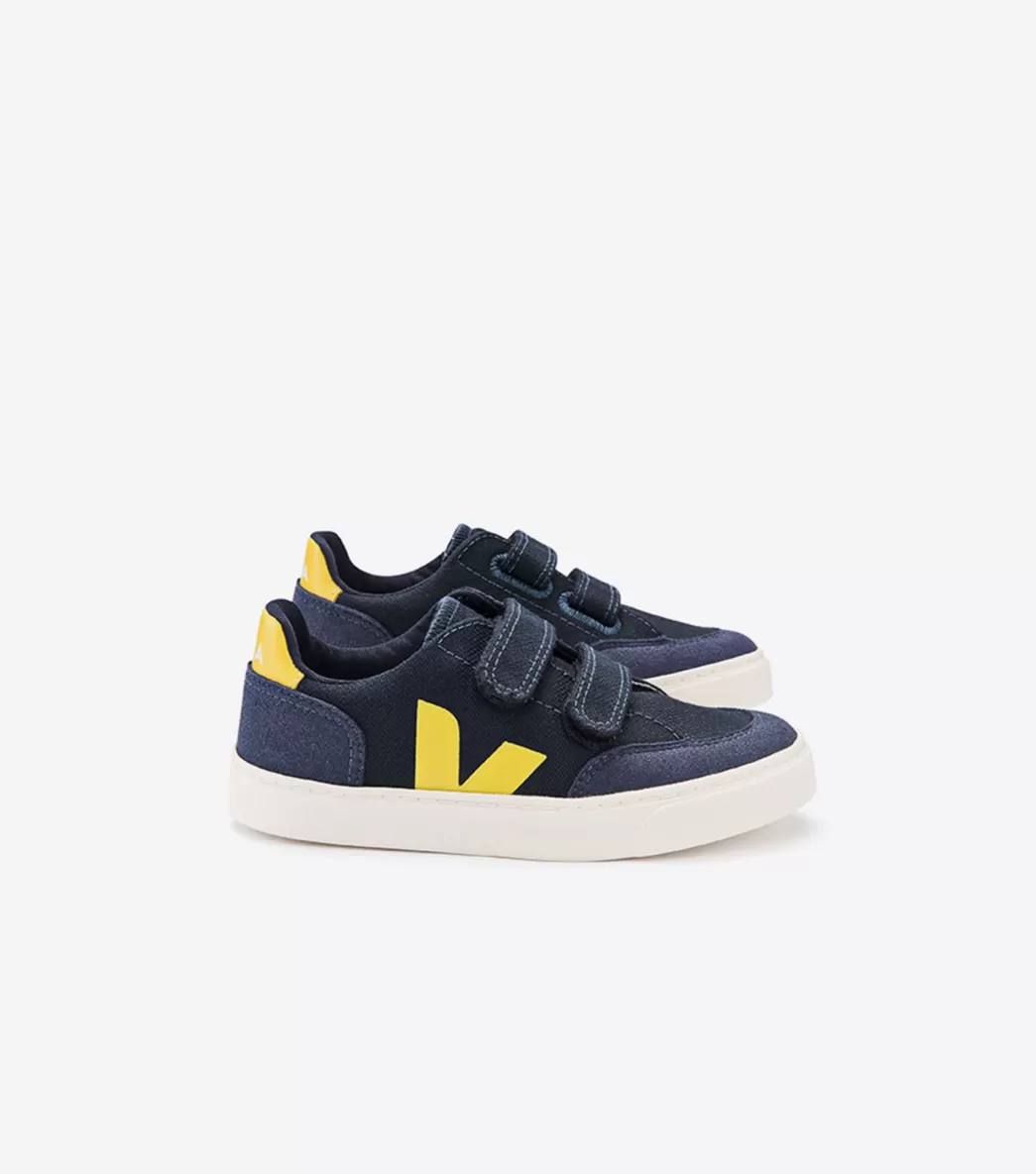 V-12 CANVAS NAUTICO GOLD YELLOW>VEJA Cheap