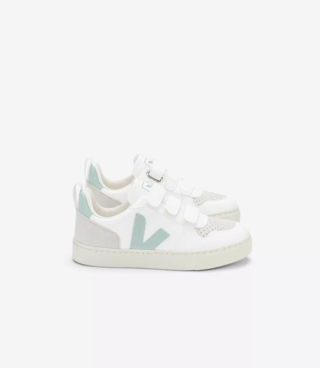 V-10 CWL WHITE MATCHA>VEJA New