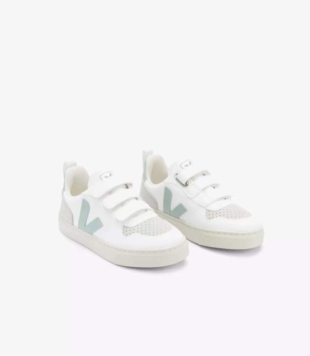 V-10 CWL WHITE MATCHA>VEJA New