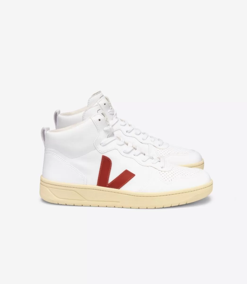 V-15 CWL WHITE ROUILLE BUTTER SOLE>VEJA Clearance