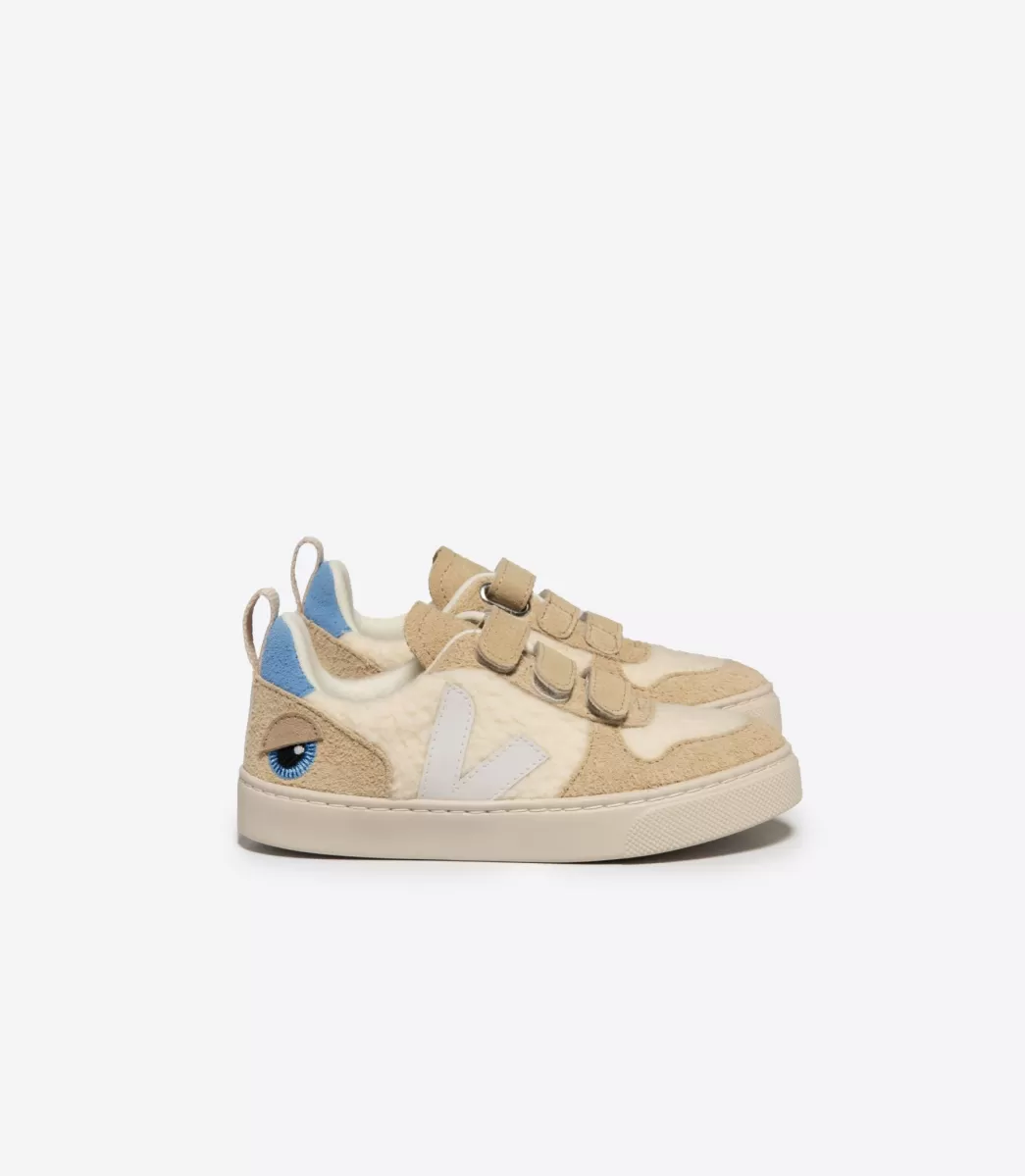 V-10 FLEECE X BIGSTUFFED PURE WHITE>VEJA New