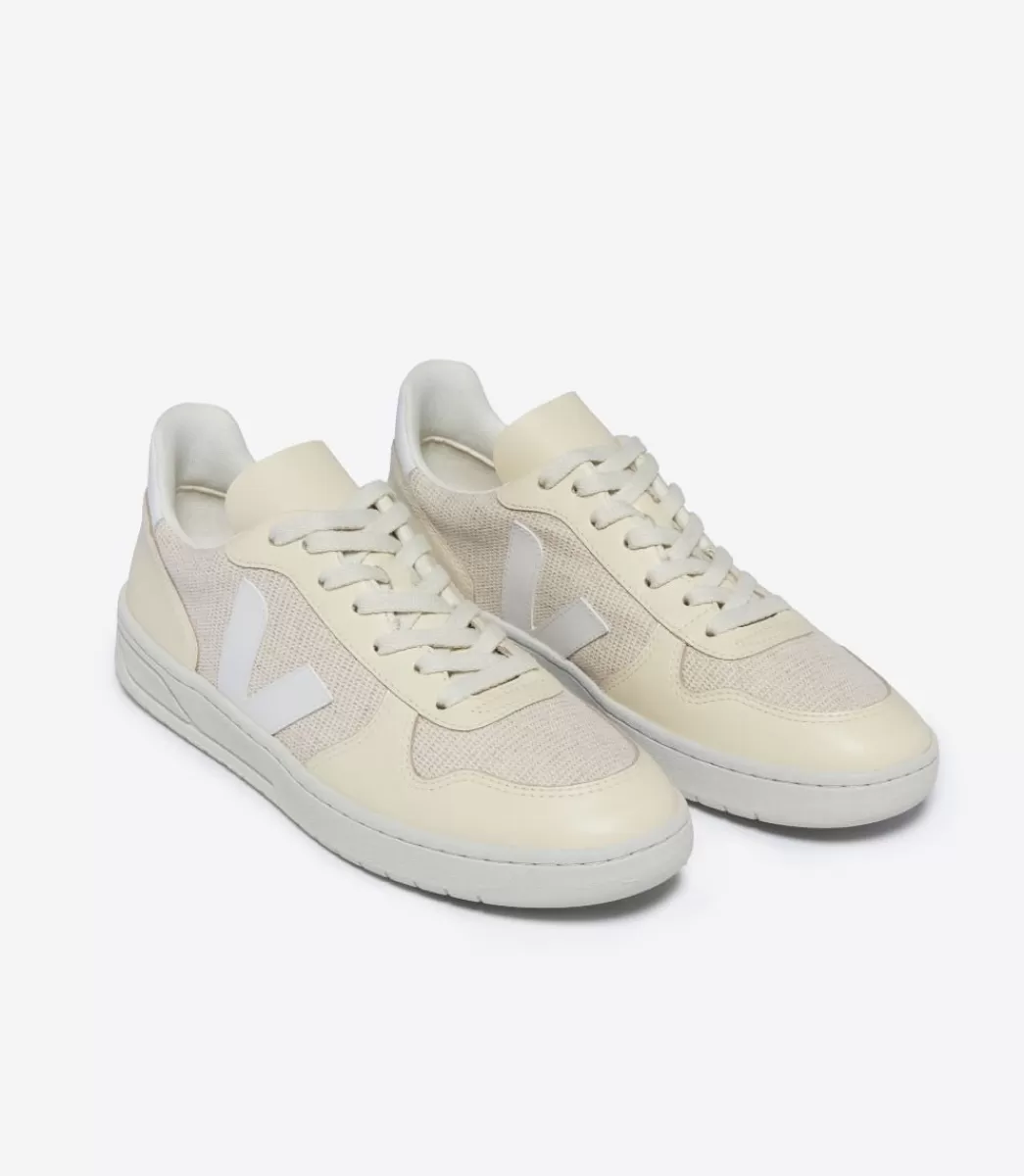 V-10 J-MESH JUTE WHITE>VEJA Best Sale