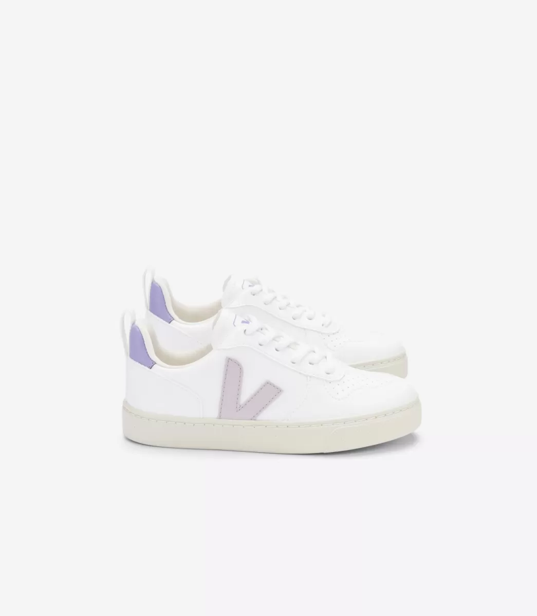 V-10 LACES CWL WHITE PARME LAVANDE>VEJA Cheap
