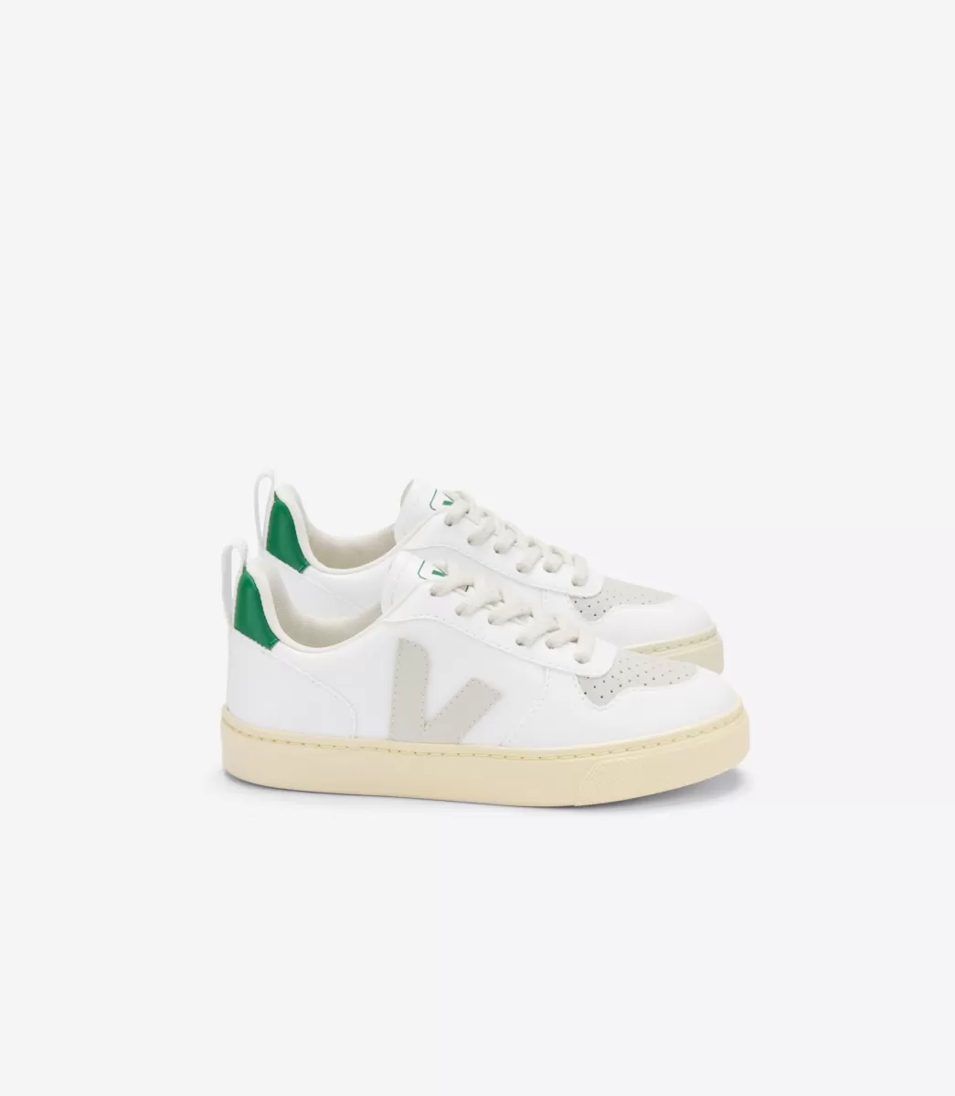 V-10 LACES CWL WHITE PIERRE EMERAUDE>VEJA Sale
