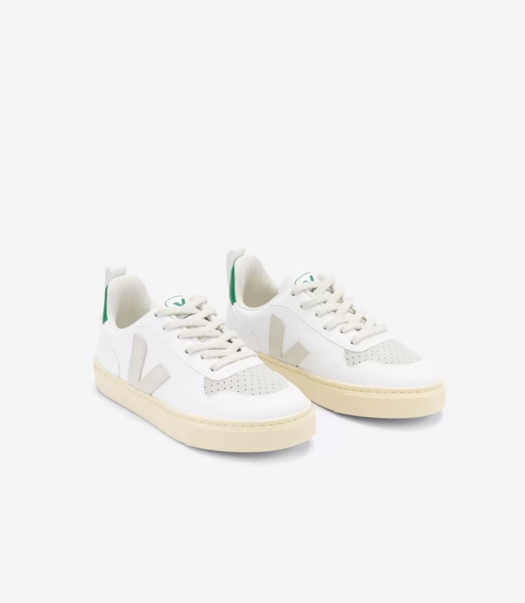 V-10 LACES CWL WHITE PIERRE EMERAUDE>VEJA Sale
