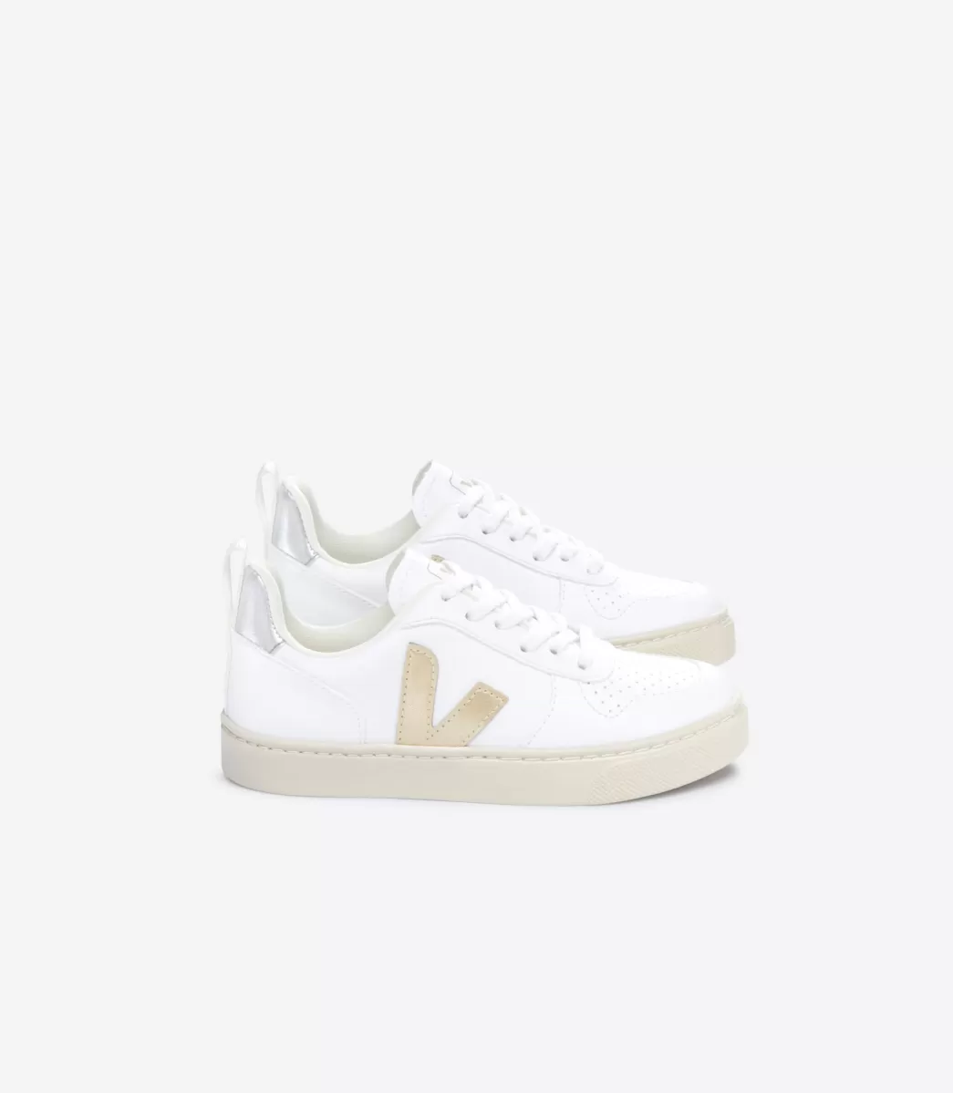 V-10 LACES CWL WHITE PLATINE SILVER>VEJA Outlet