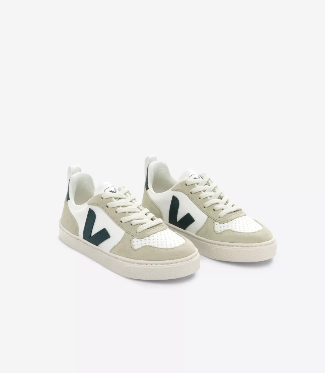 V-10 LACES LEATHER WHITE BRITTANY ALMOND>VEJA Sale