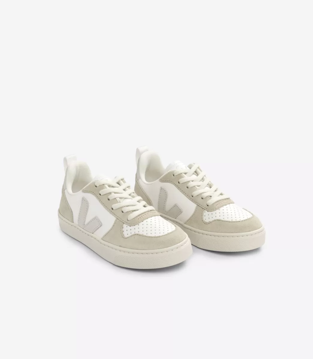 V-10 LACES LEATHER WHITE NATURAL ALMOND>VEJA Shop