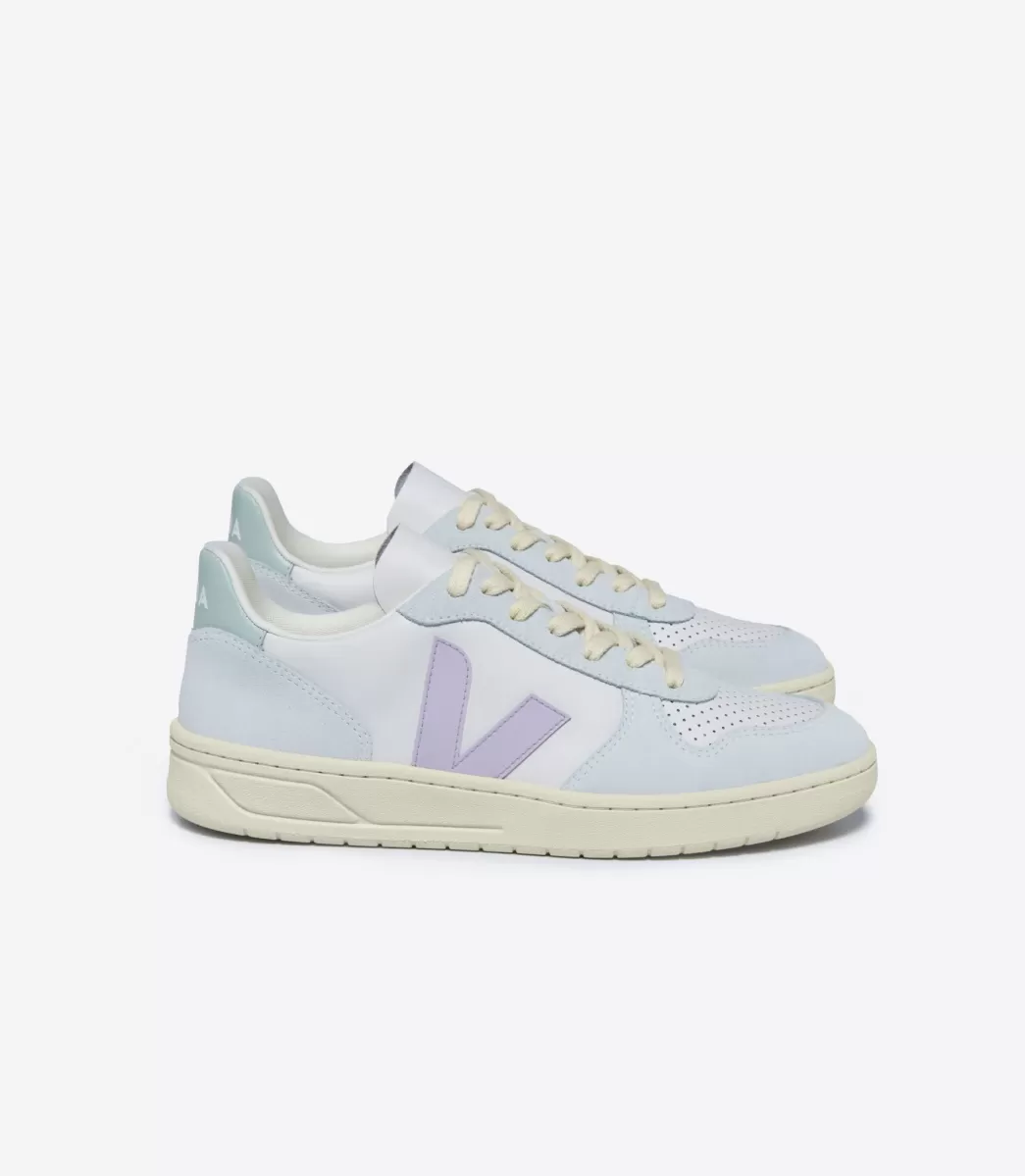 V-10 LEATHER GRAVEL PARME MENTHOL>VEJA Flash Sale
