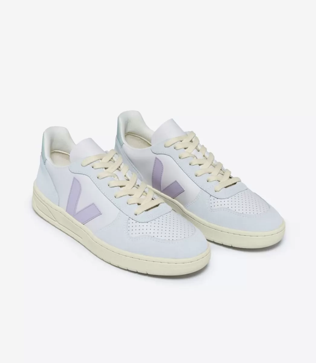 V-10 LEATHER GRAVEL PARME MENTHOL>VEJA Flash Sale