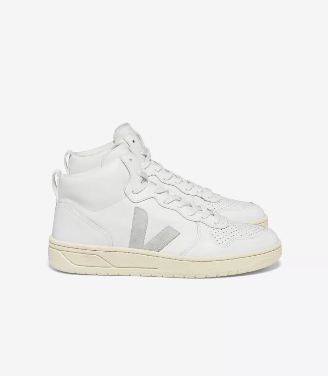 V-15 LEATHER WHITE>VEJA Outlet