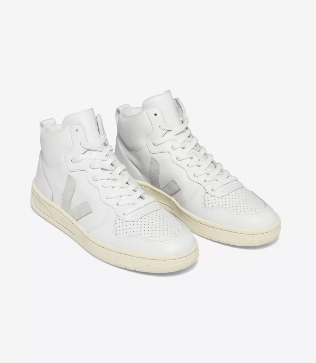 V-15 LEATHER WHITE>VEJA Outlet