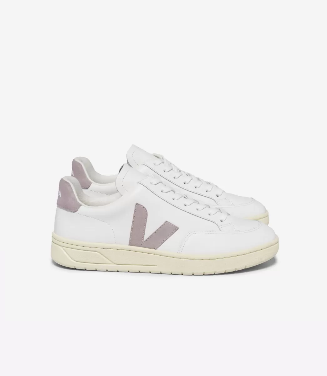 V-12 LEATHER WHITE BABE>VEJA Flash Sale
