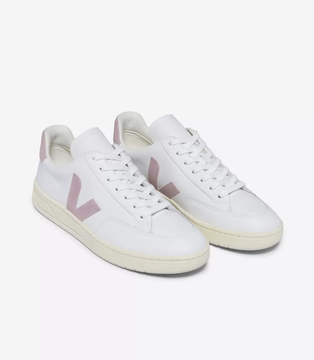 V-12 LEATHER WHITE BABE>VEJA Flash Sale