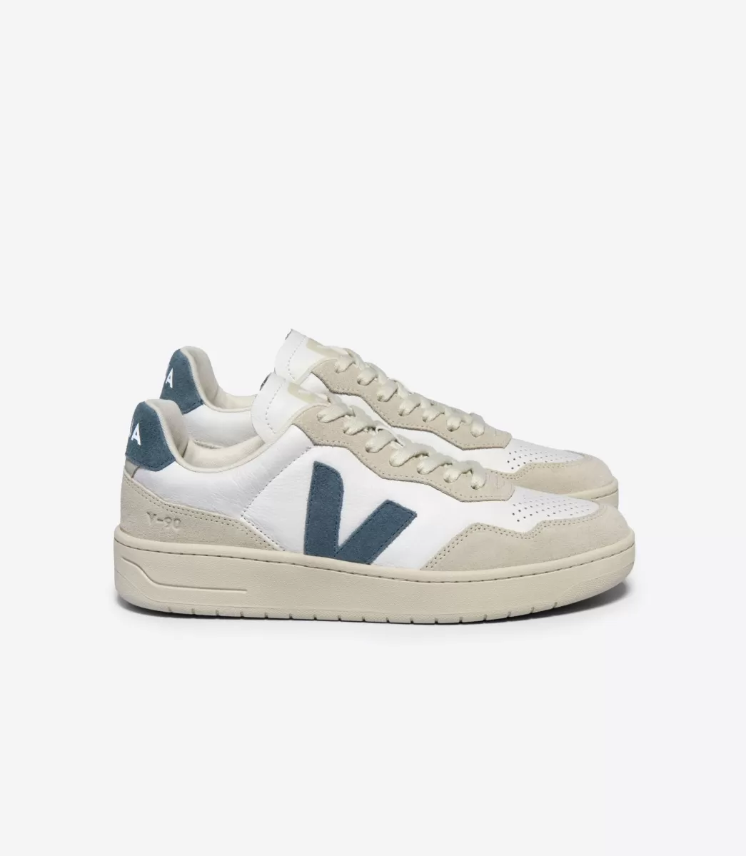 V-90 LEATHER WHITE CALIFORNIA>VEJA Outlet