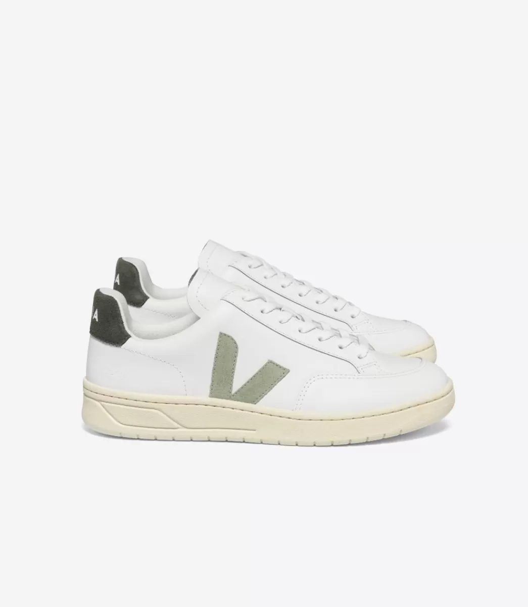 V-12 LEATHER WHITE CLAY MUD>VEJA Best