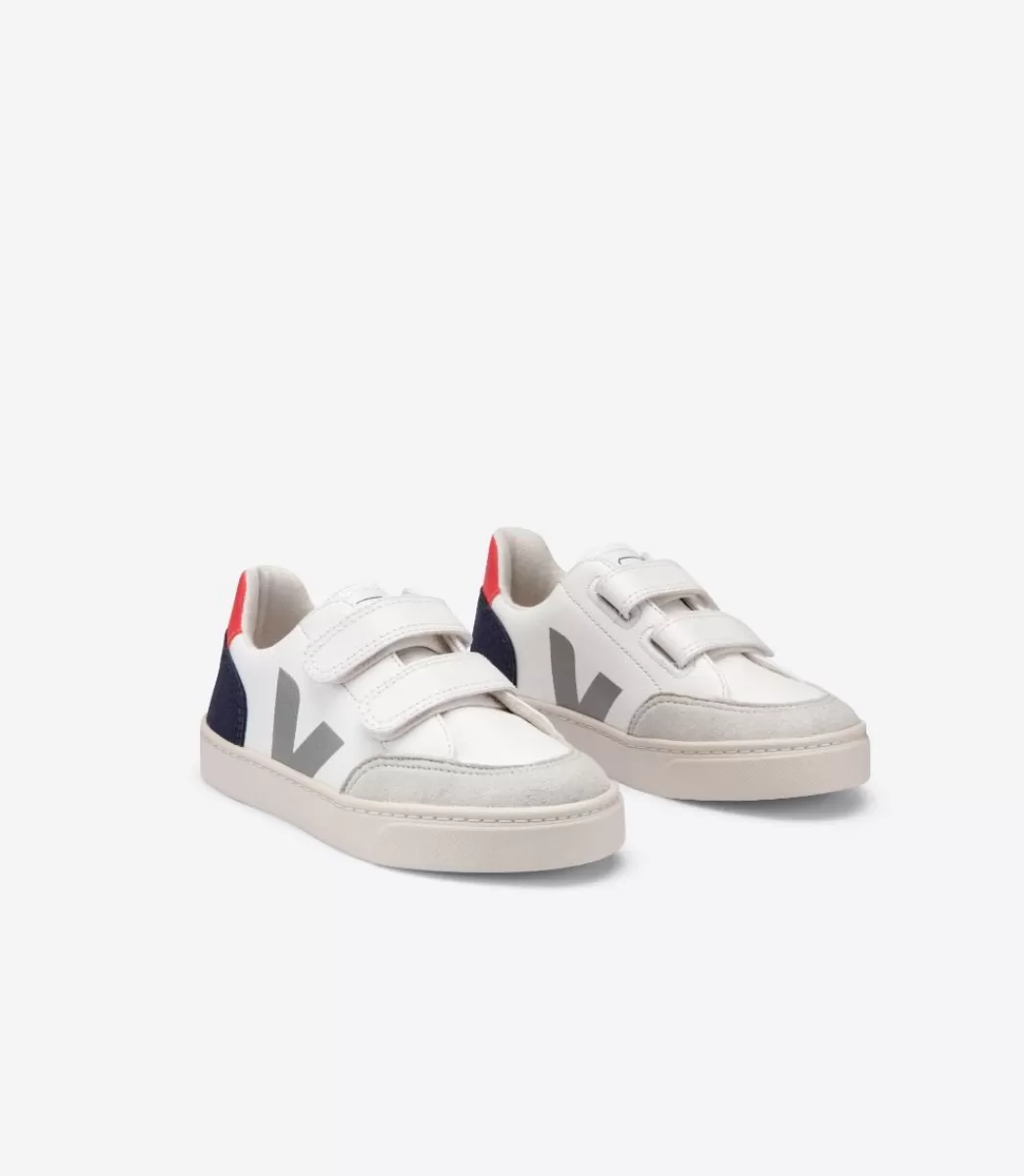 V-12 LEATHER WHITE MULTICO NAUTICO>VEJA Cheap