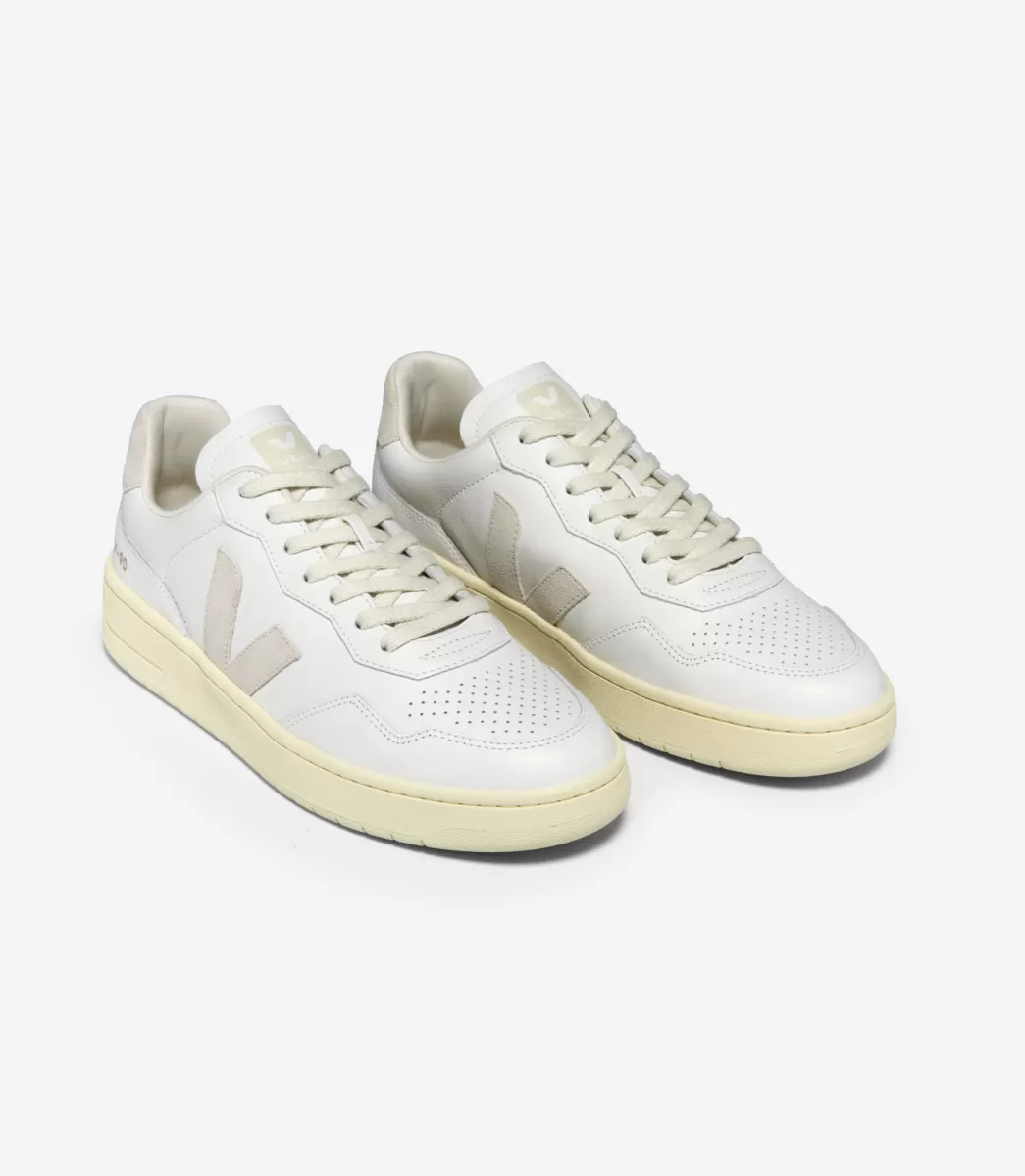 V-90 LEATHER WHITE NATURAL>VEJA Store