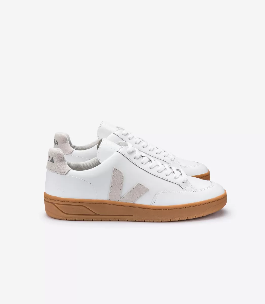 V-12 LEATHER WHITE NATURAL NATURAL SOLE>VEJA Discount