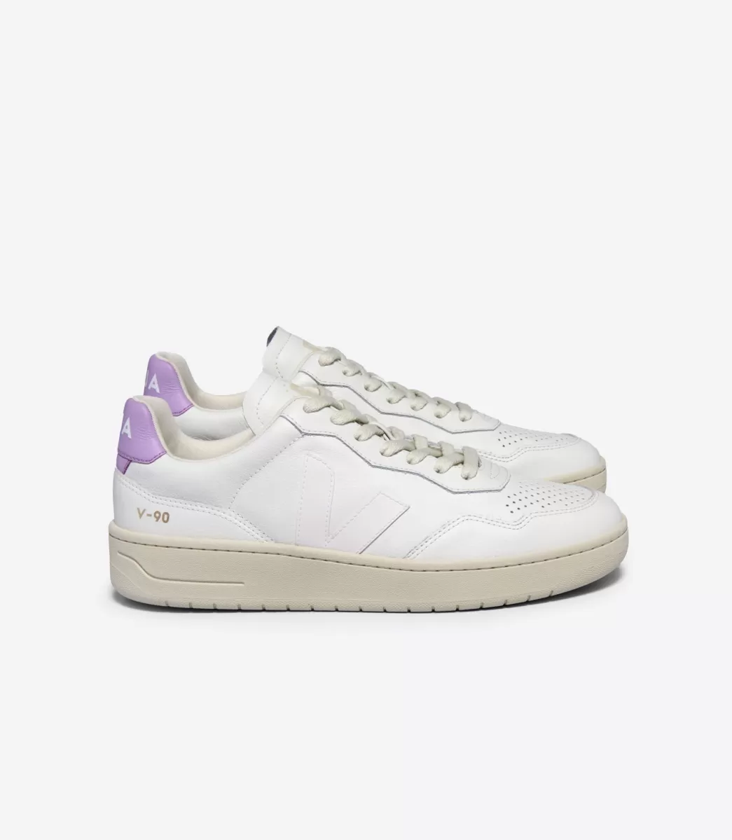 V-90 LEATHER WHITE ORCHID>VEJA Fashion