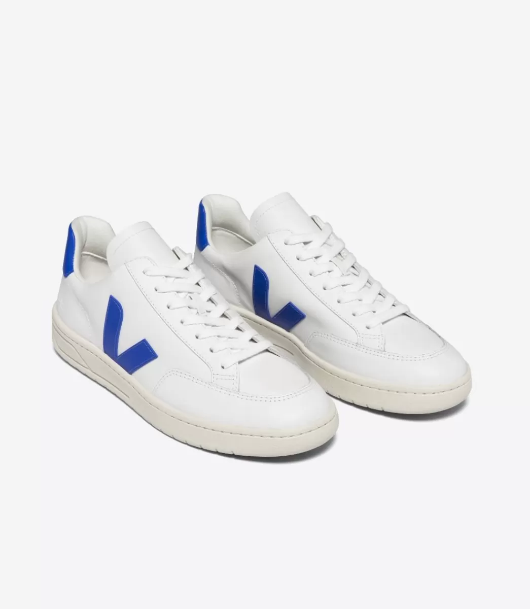 V-12 LEATHER WHITE PAROS>VEJA Flash Sale