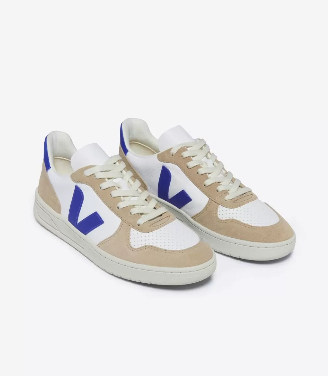 V-10 LEATHER WHITE PAROS SAHARA>VEJA Store