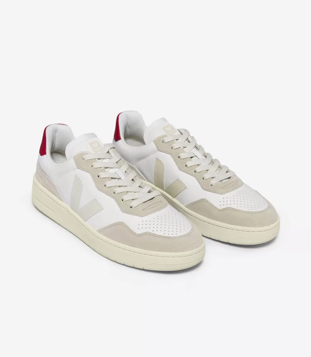 V-90 LEATHER WHITE PIERRE PEKIN>VEJA Fashion