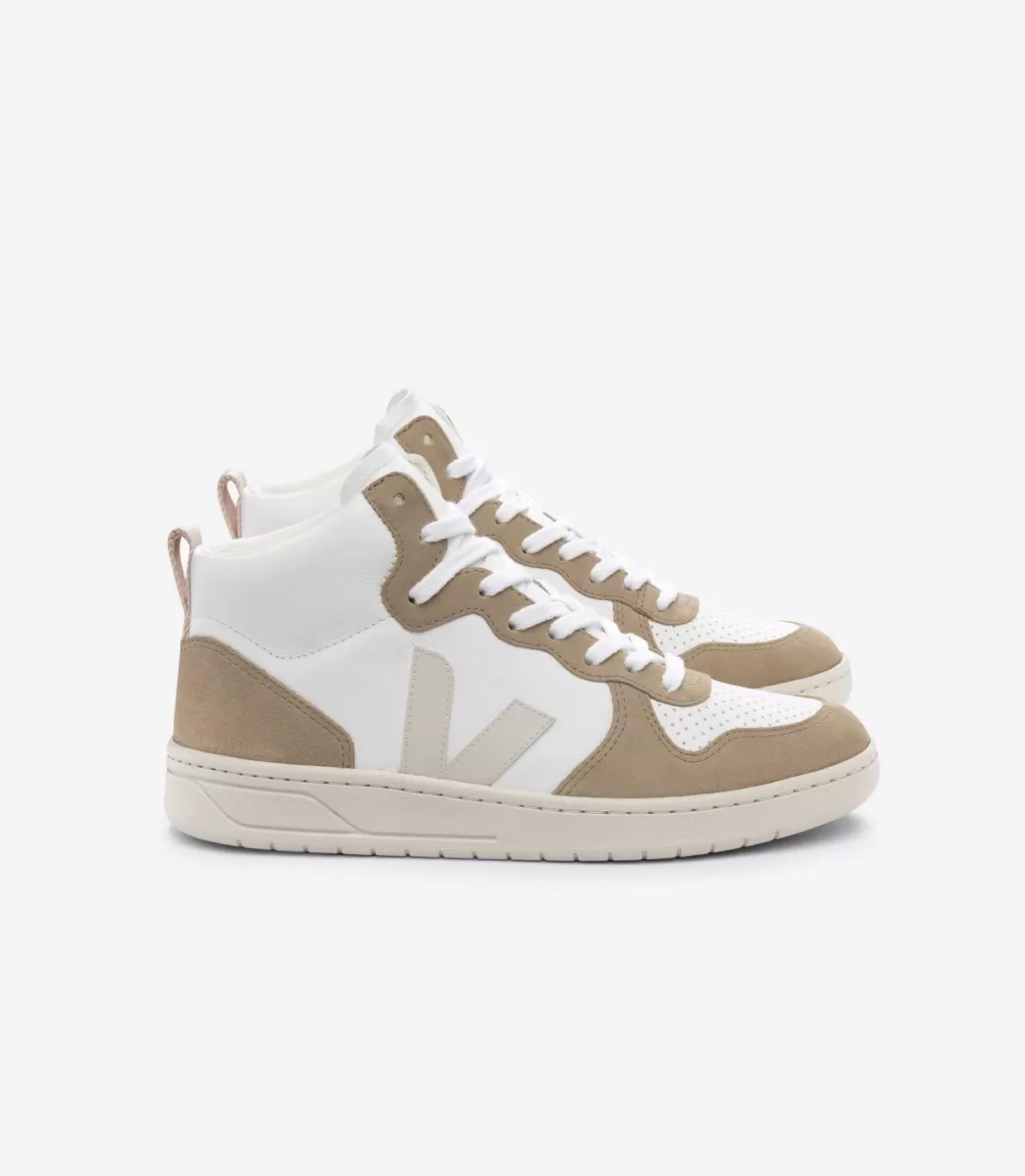 V-15 LEATHER WHITE PIERRE SAHARA>VEJA Outlet