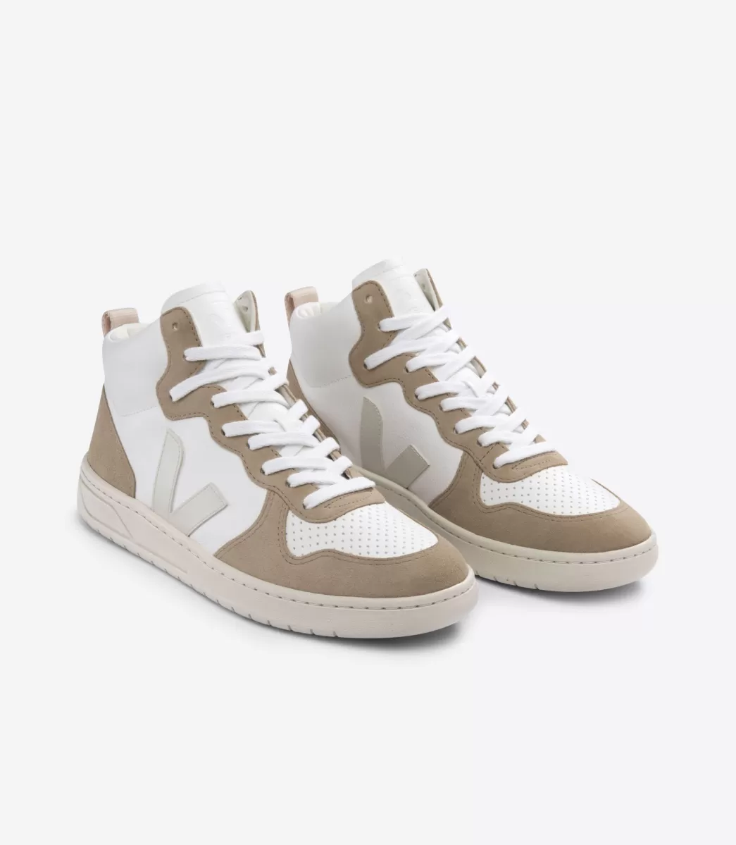 V-15 LEATHER WHITE PIERRE SAHARA>VEJA Outlet