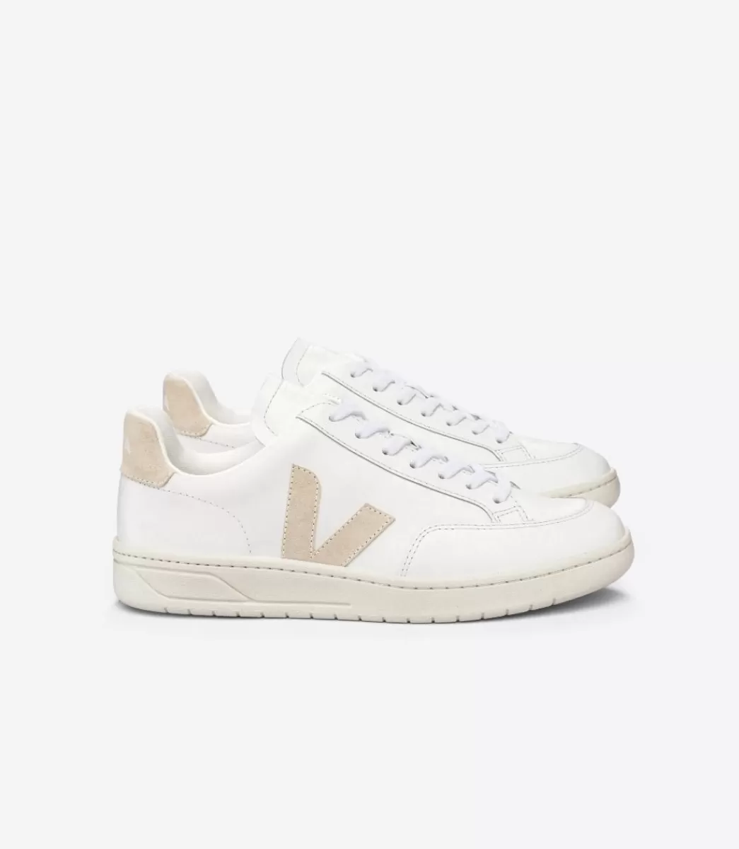 V-12 LEATHER WHITE SABLE>VEJA Best Sale