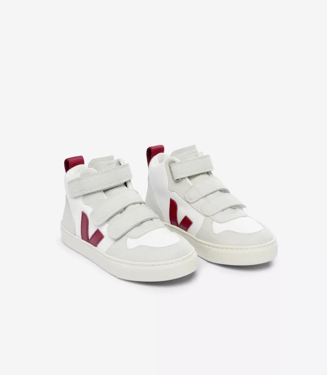 V-10 MID B-MESH WHITE MARSALA>VEJA Store