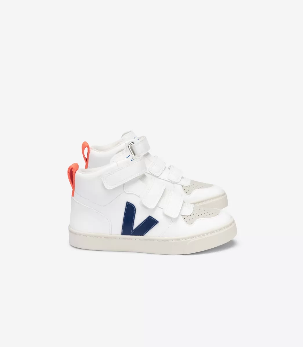 V-10 MID CWL WHITE COBALT ORANGE FLUO>VEJA Flash Sale