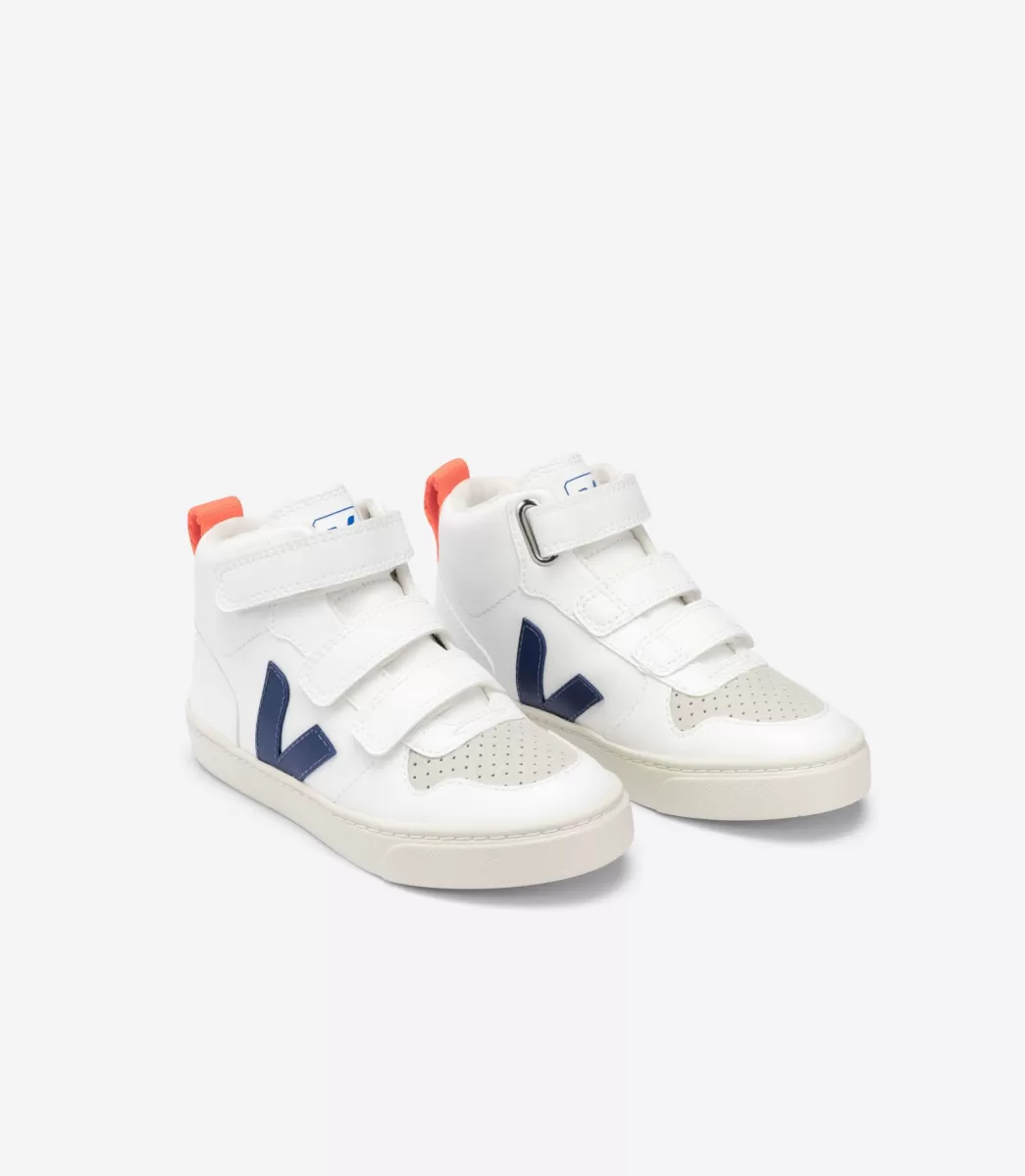 V-10 MID CWL WHITE COBALT ORANGE FLUO>VEJA Flash Sale