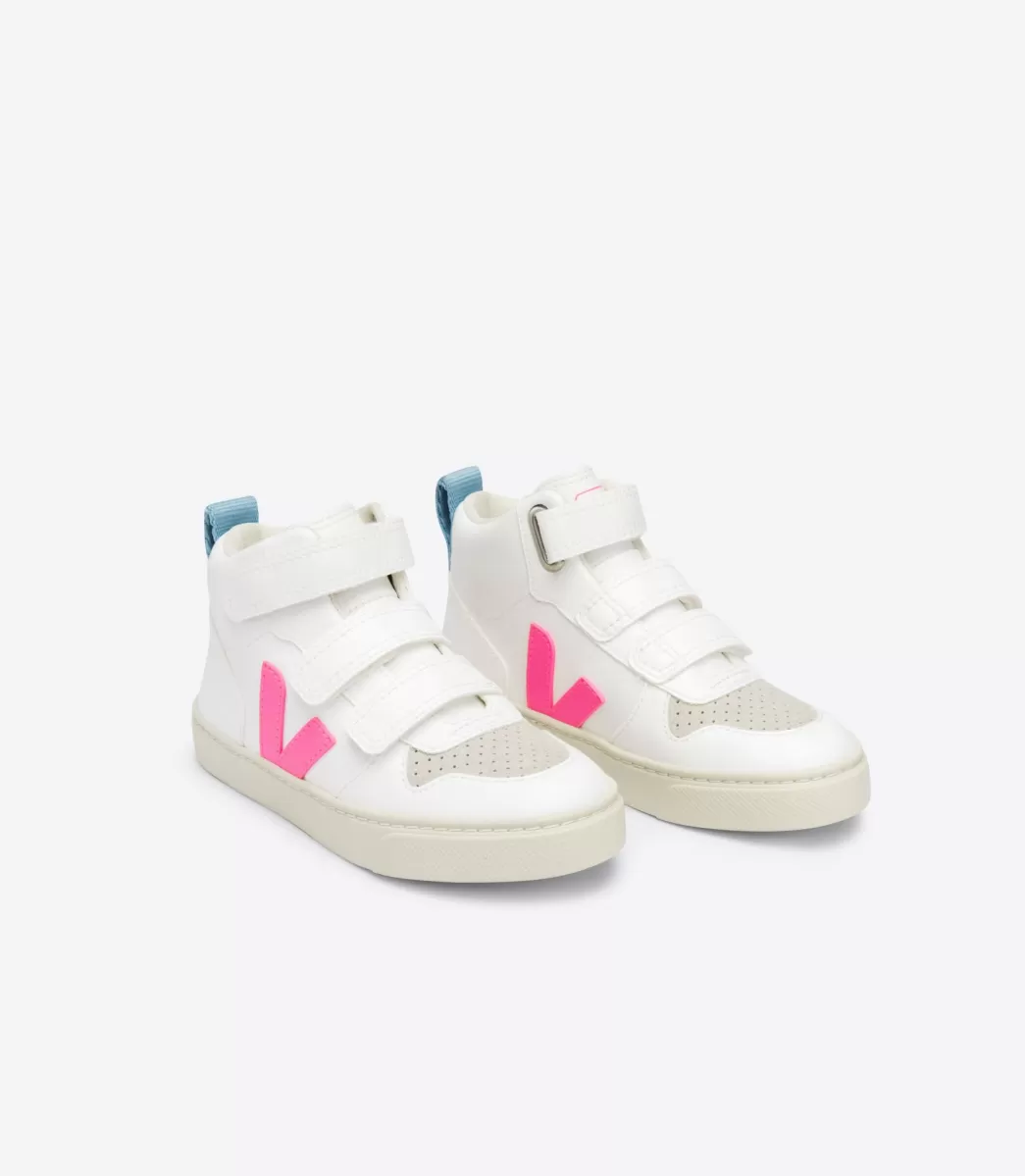 V-10 MID CWL WHITE SARI STEEL>VEJA Best