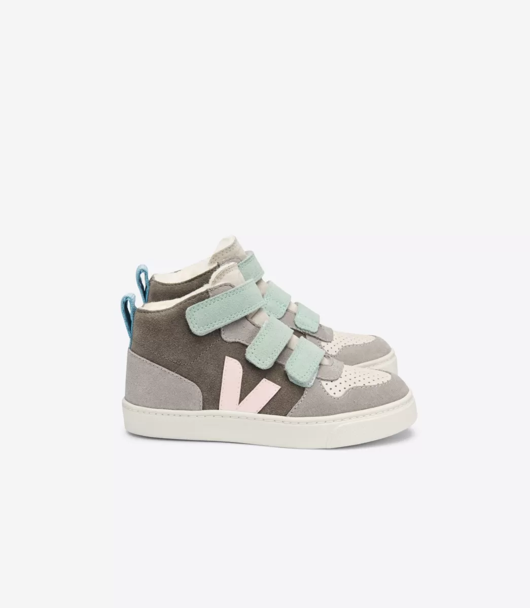 V-10 MID FURED SUEDE MULTICO MOONROCK>VEJA Store
