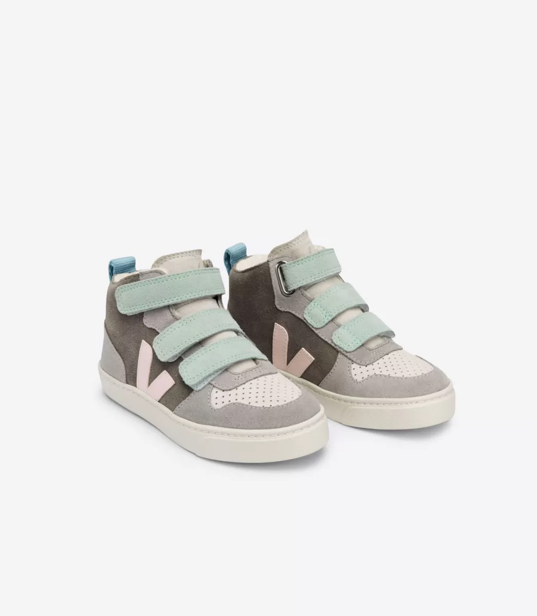 V-10 MID FURED SUEDE MULTICO MOONROCK>VEJA Store