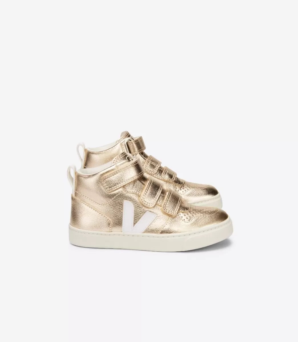 V-10 MID LEATHER GOLD WHITE>VEJA Cheap